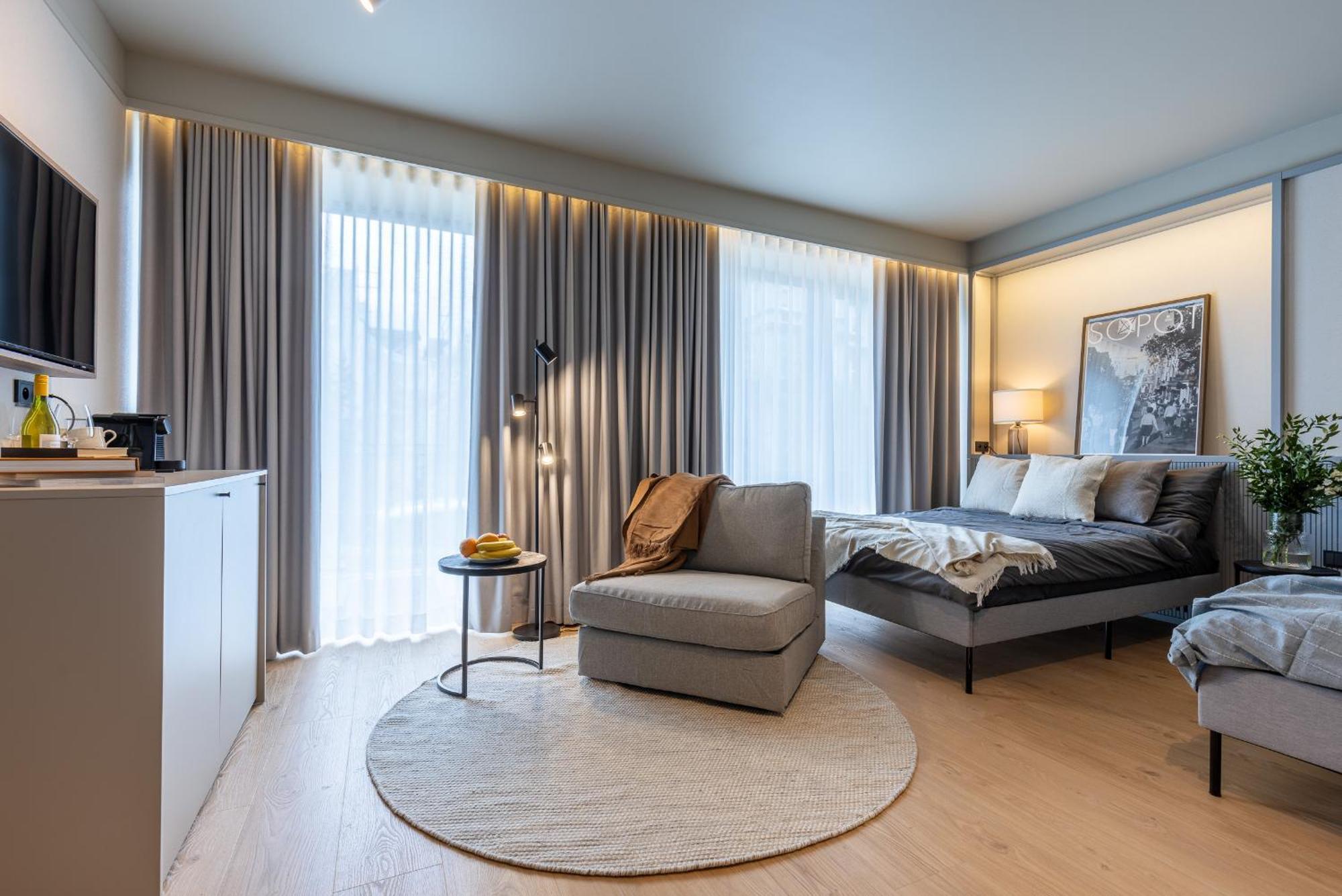 Appartement Monciak Elegance - Molo à Sopot Extérieur photo